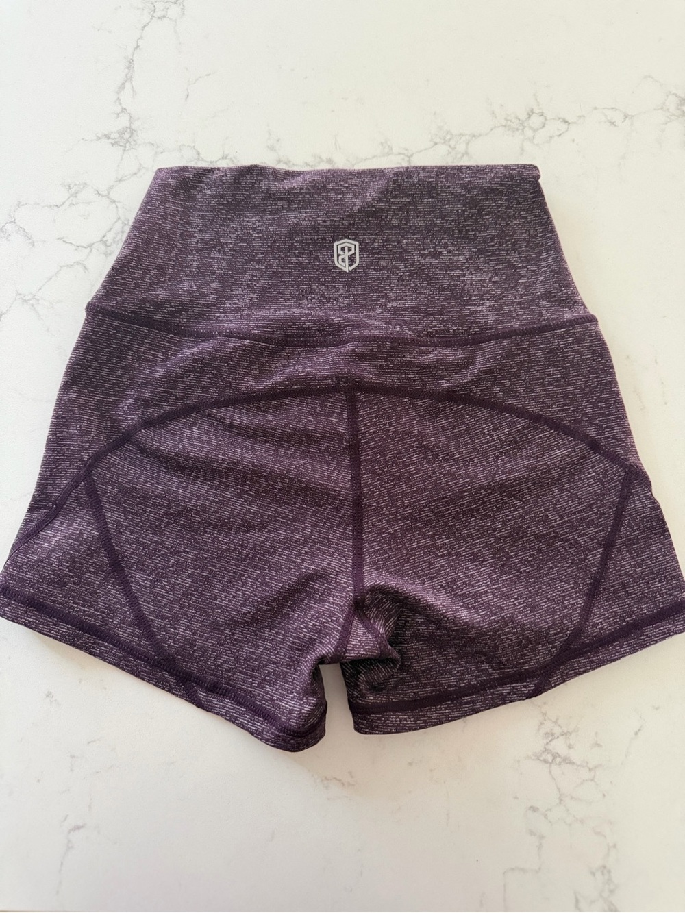 Born Primitive High-Rise Purple Shorts